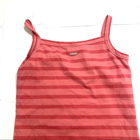 Columbia Pink Striped Tank Top - Picture 3 of 5
